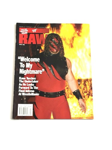 Wwe raw wrestling - raw, magazine