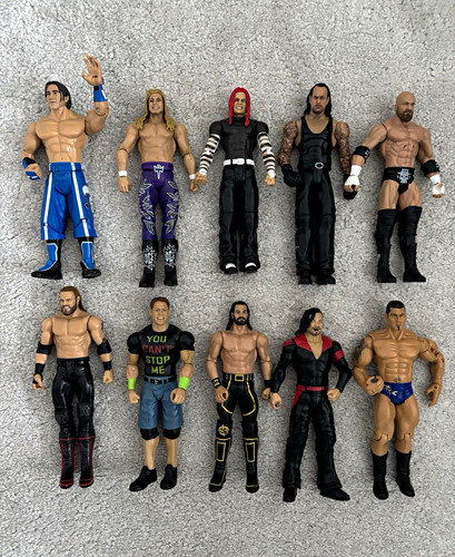 Wwe wrestling action figures - action,