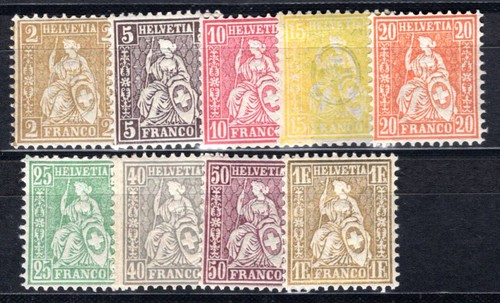 Switzerland 1881 mint - switzerland,