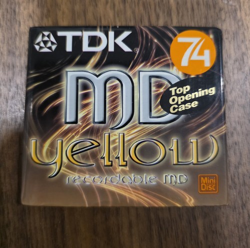 Single tdk minidisc md74 - single,