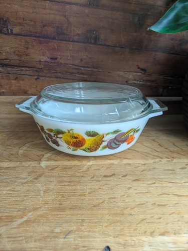Vintage jaj pyrex casserole - vintage,