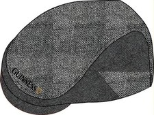 Guinness GreyTweed Flat Cap
