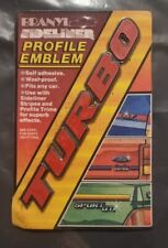 Retro Max Power Turbo Car Badge Red Hot Hatch 1980s Vauxhall Fast Ford Classic