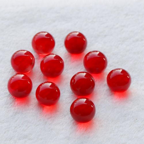 5mm clear red glass - red,