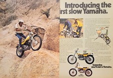 1973 2 page Yamaha TY250 TY80