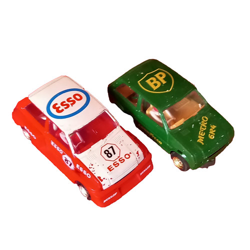 Two vintage scalextric - two, mini