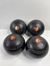 Drakes Pride Professional Black Lawn Bowls Size 3H L6 4400