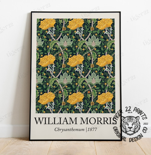 William morris chrysanthemum - morris,