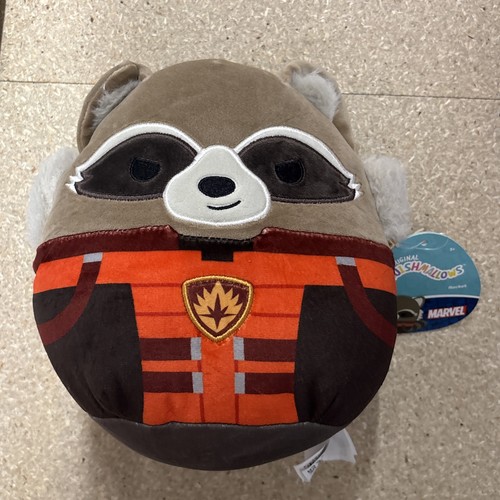 Squishmallows marvel rocket - marvel,