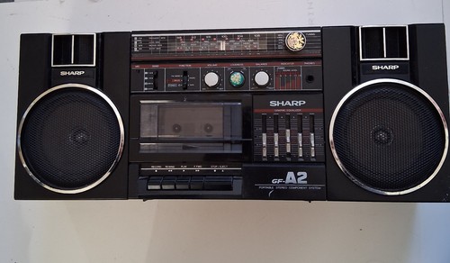 Sharp portable cassette - sharp,
