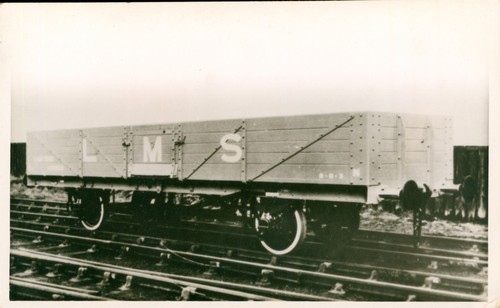 Lms open goods wagon railway - lms,