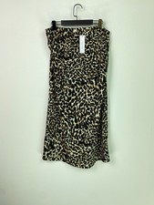 Topshop Brown Leopard Print