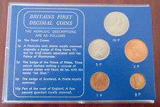 Britains First Decimal Coins