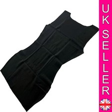 Latex BLACK Mini Dress Bodycon Gummi 100% Natural Moulded Rubber Fetish Wetlook