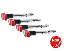 4 NGK U5013 Ignition Coil Audi