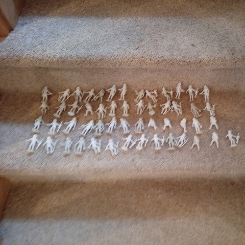 Vintage painted plastic - painted,