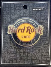 Hard Rock Cafe Soweto Johannesburg Classic Logo Magnet South Africa 🇿🇦 Shop