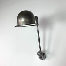 VINTAGE INDUSTRIAL 1 ARM JIELDE WALL LIGHT LAMP #2207