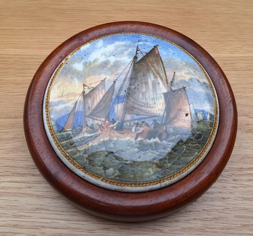 Vintage pratt ware pot lid - ware,