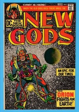 NEW GODS # 1 VFNM 1st ORION & NEW GODS APPEARANCES- DARKSEID- CENTS- KIRBY- 1971
