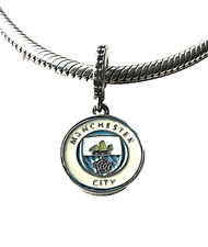 Sterling Silver 925 ⚽️ Manchester C Custom Football Fan Supporter Gift Charm