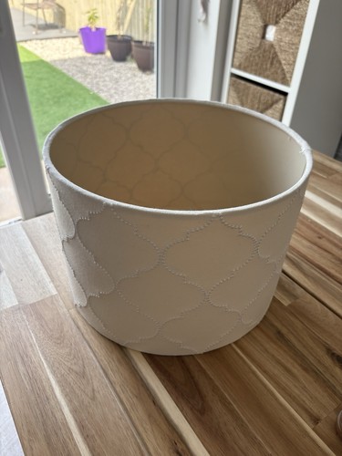 Moroccan trellis cream fabric - moroccan,