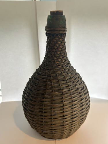 Antique wicker wrapped - antique,