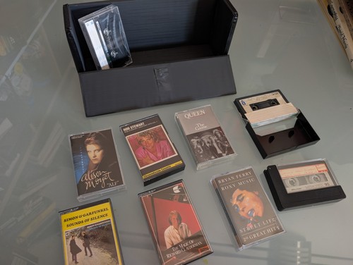 Vintage cassette tape - vintage, bundle