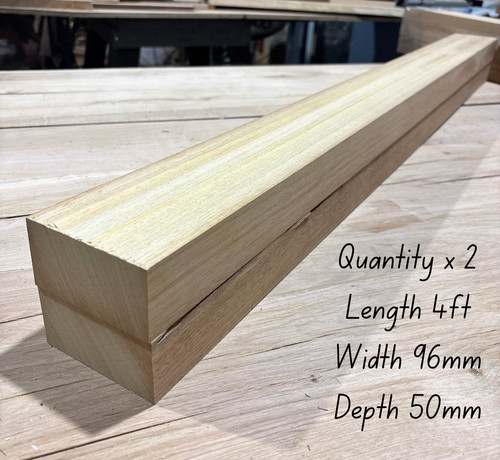 Planed iroko hardwood offcuts - planed,