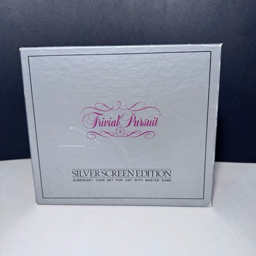 Trivial pursuit silver screen - trivial,