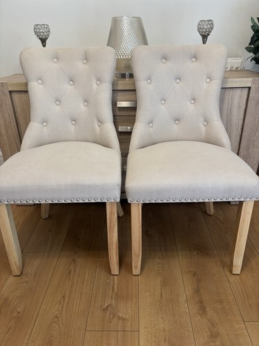 Pair dining chairs - pair,
