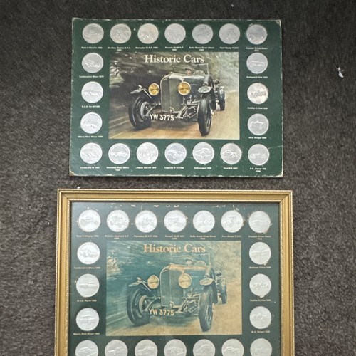 Historic cars from shell - from, coin