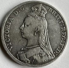 Antique 1891 Silver Victorian