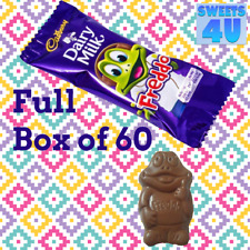 Cadbury Chocolate Dairy Milk Freddo Box of 60 x 18g Bars Perfect for Party Bags