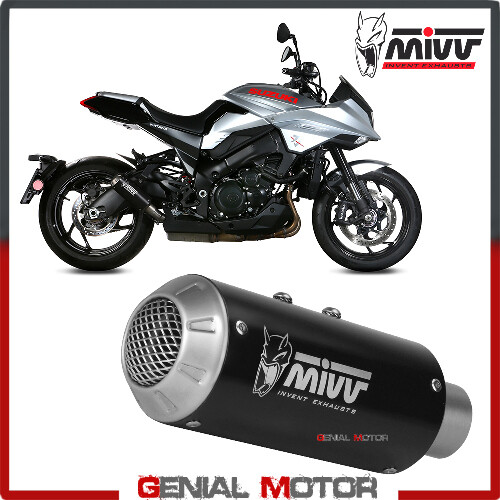 Mivv exhaust muffler mk3 - exhaust, black