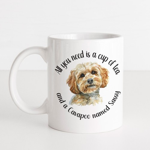 Personalised mug golden - personalised,
