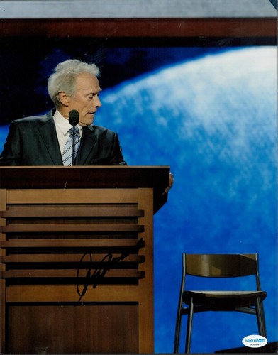 Clint eastwood signed photo - clint,