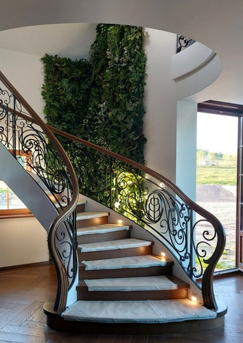Exclusive oak curved staircase - exclusive,