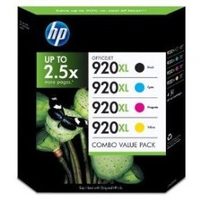 4 Original HP 920XL Ink