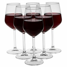 Pasabahce Napa 360ml Stemmed Wine Glasses Red White Drinking Wine Glassware Set