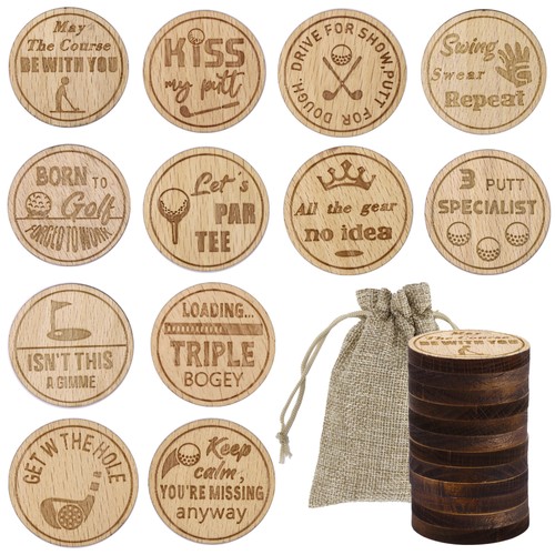 Funny golf ball - markers, |