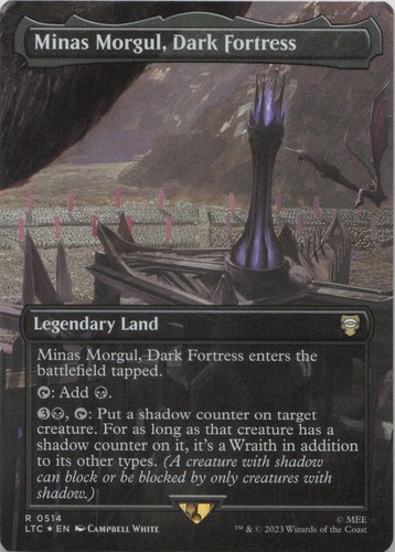 Minas morgul dark fortress - morgul,
