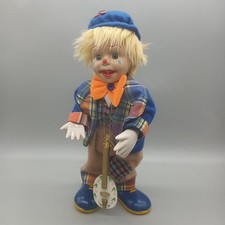 Vintage Musical Clown Wind Up