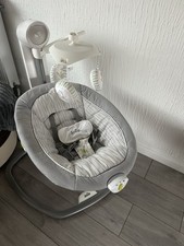 Joie Sansa 2-in-1 Fern Baby Swing and Rocker Bouncer with Electric Feature