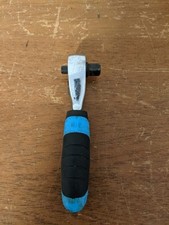 Halfords 1/4'' and 3/8'' Drive Stubby Double Headed Socket Ratchet Square Drive