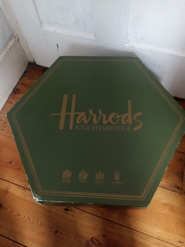 Vintage harrods hat box - vintage,