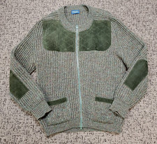 vtg BRENIRE Full Zip SUEDE