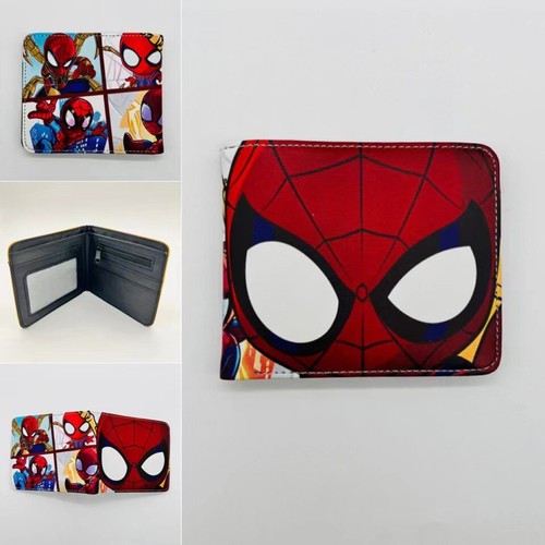 Spiderman print wallet men - print, pu