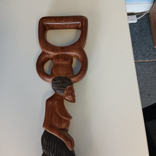 Hand carved africal tribal - hand,