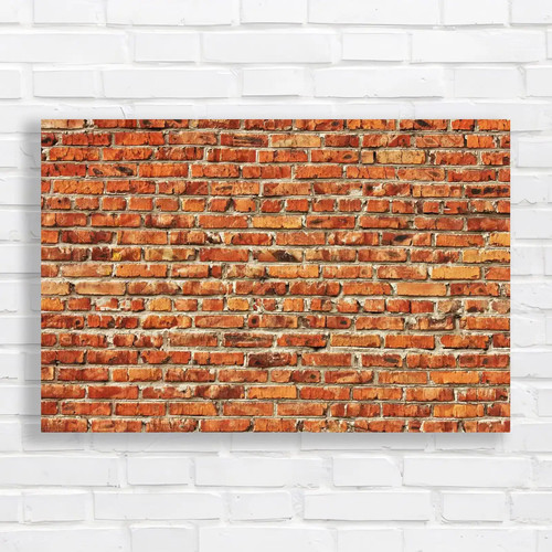 Rustic bricks original canvas - bricks,